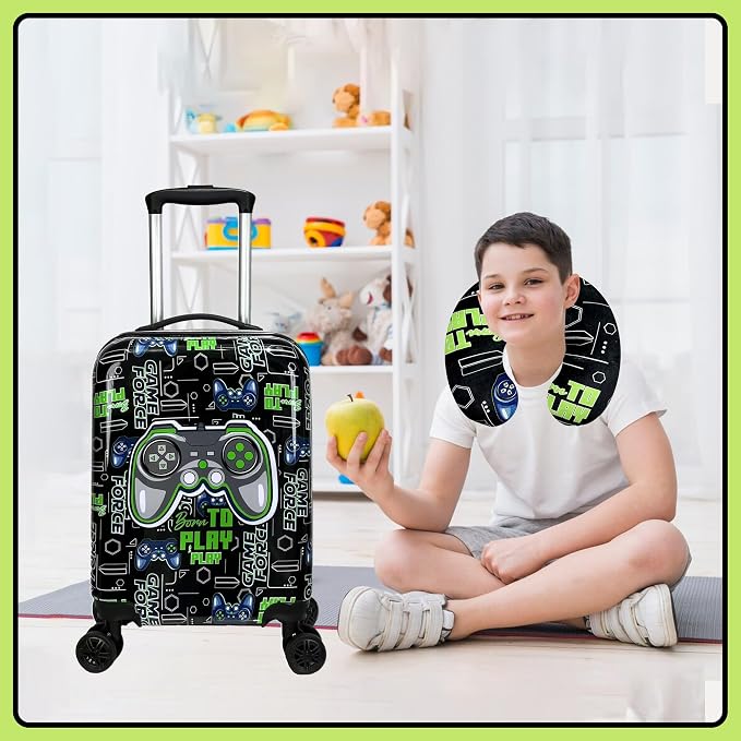 Kid’s Luggage Set 5 Piece Suitcase Set 16’’ Hardside Luggage