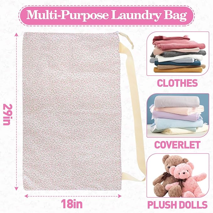College Laundry Bag, Dirty Clothes Laundry Bag