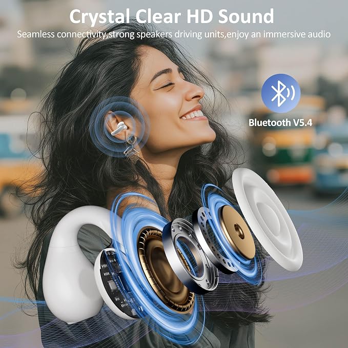 Language Translation Earbuds Real Time, IAMJOY Language Translator Earbuds Open