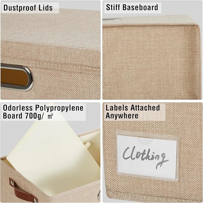 17" Large Collapsible Storage Bins