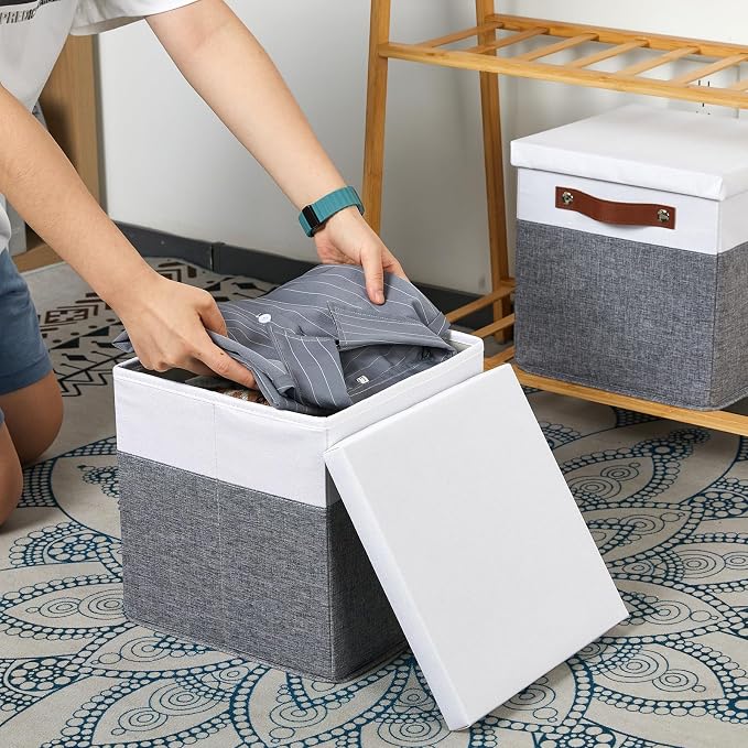 Temary Foldable Fabric Storage Bins