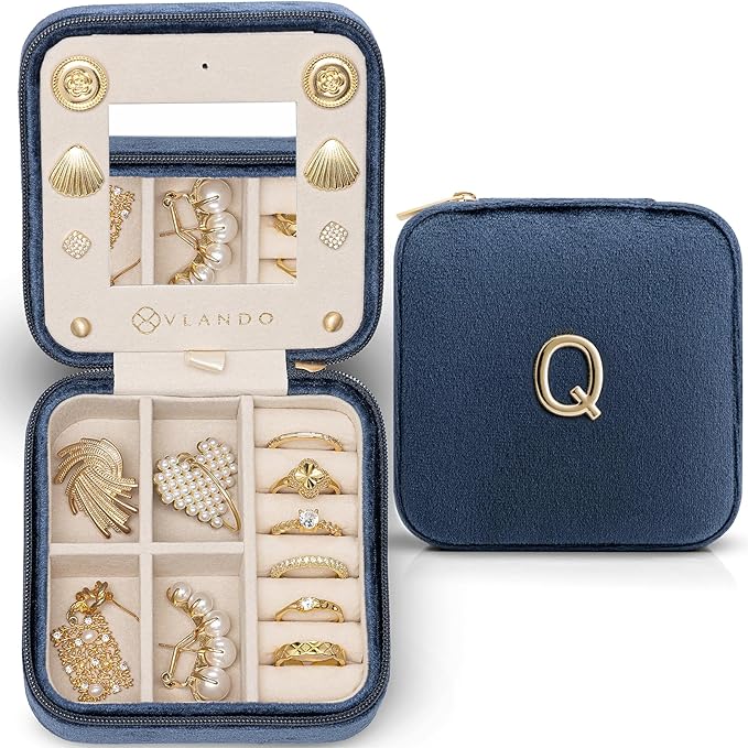 Vlando Travel Jewelry Organizer