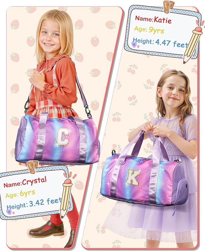 Dorm Room Essentials for Girls-Girl Gym Bag
