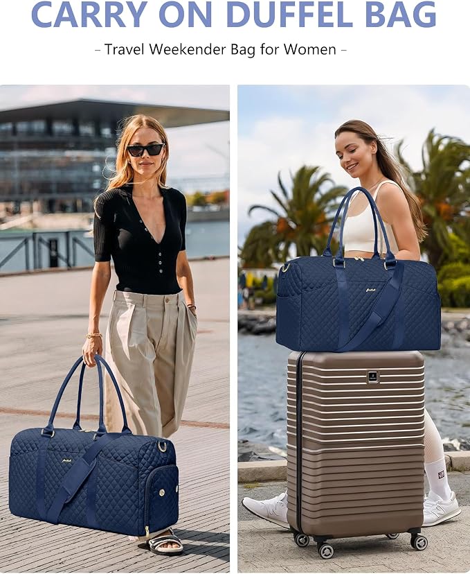 Weekender Travel Duffle Bag for Women