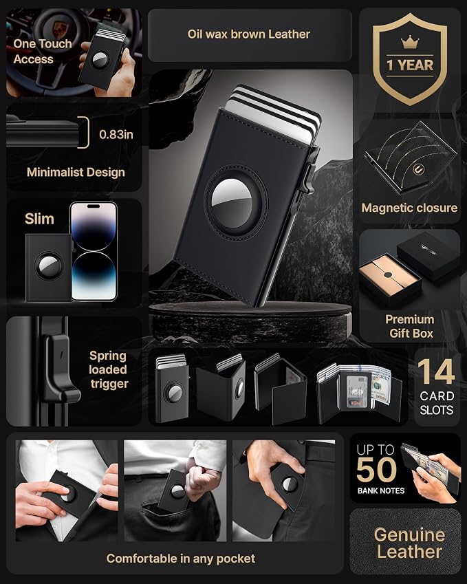 typecase Mens Wallet Card Holder