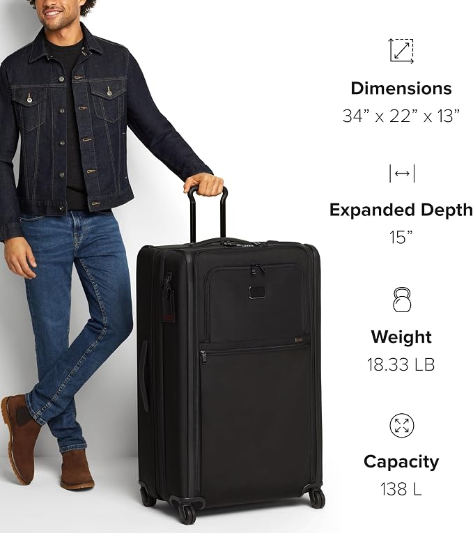 TUMI - Alpha Worldwide Trip Expandable 4-Wheeled Packing Case - Extra Large
