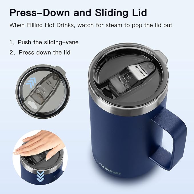 KXIAOCHEN 20oz Insulated Coffee Mug