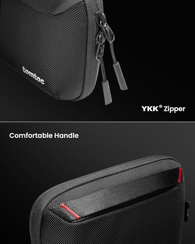 tomtoc Travel Cable Organizer Pouch, Electronics Accessories Organizer Portable