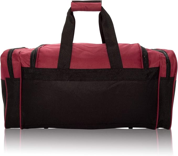 DALIX 21" Blank Sports Duffle Bag Gym Bag Travel Duffel
