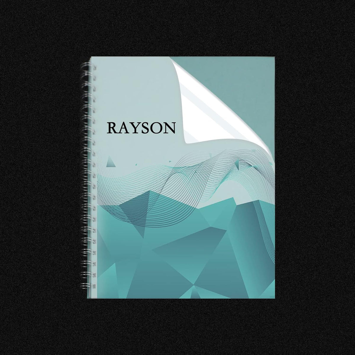 Rayson Clear Binding Cover - 12 mil Polypropylene, 8-1/2 × 11 inches, Durable Un-Punched Plastic Presentation Covers, 50-Pack (PP350C)