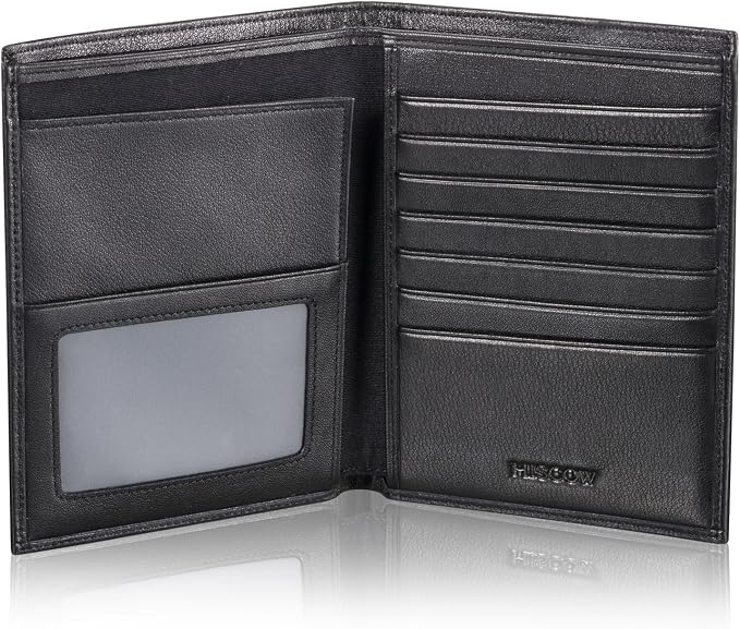 HISCOW Italian Leather Passport Holder