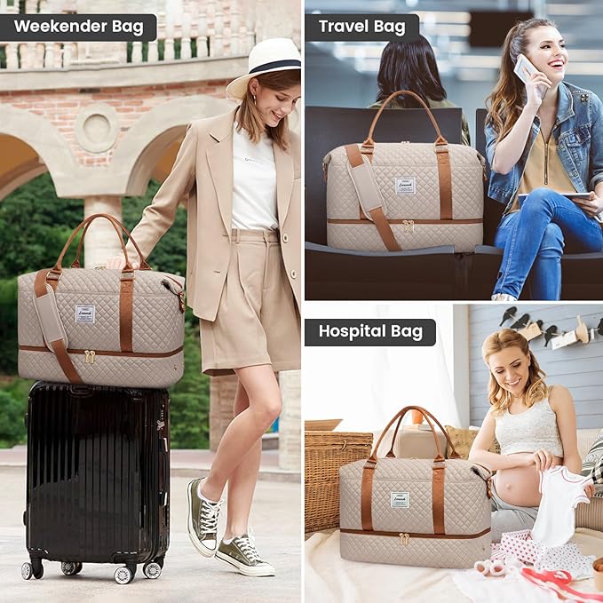LOVEVOOK Travel Duffle Bag, Weekender Bags