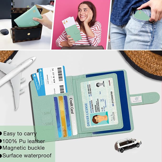 Melsbrinna Rfid Passport Holder