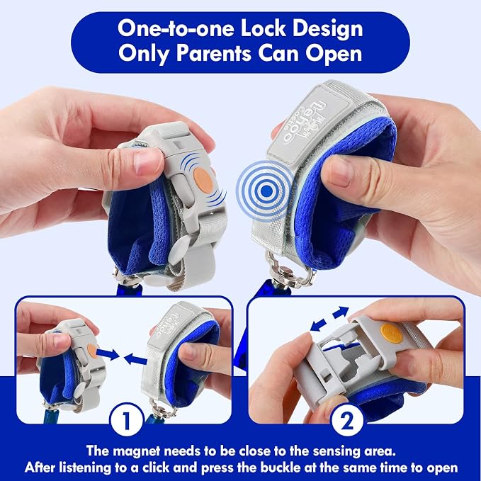 Lehoo Castle Toddler Leash, 4.9ft Kid Leash Wrist