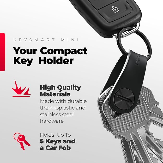 KeySmart Keychain Key Holder