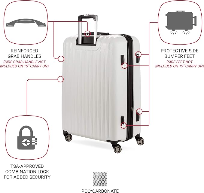 SwissGear 7272 Energie Expandable Hardside Luggage