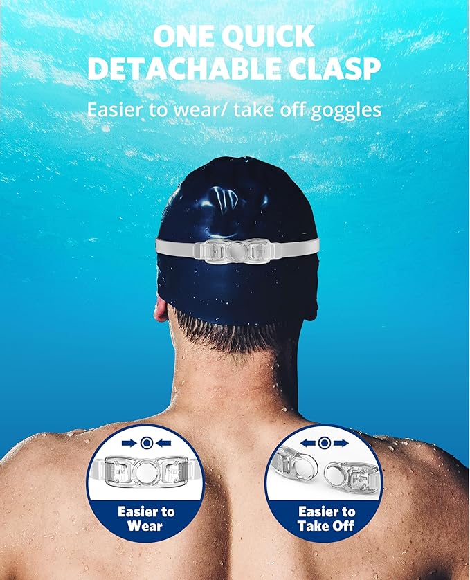 Aegend Swim Goggles, Swimming Goggles No Leaking Full Protection Adult Men Women Youth