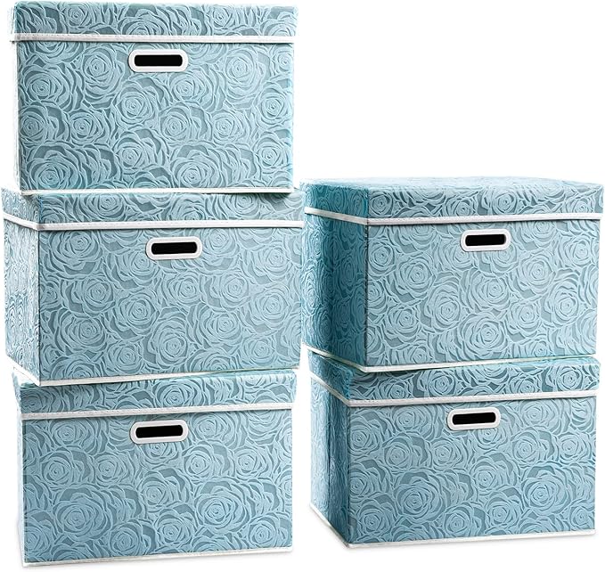 PRANDOM Large Collapsible Storage Boxes