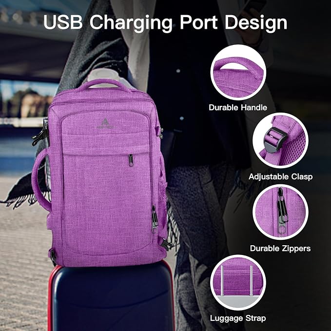 50L Carry On Backpack, Extra Large Laptop Backpack, Travel Backpack
