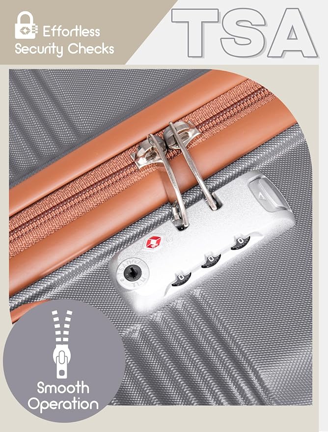 Luggage Sets 5 Piece, Suitcases