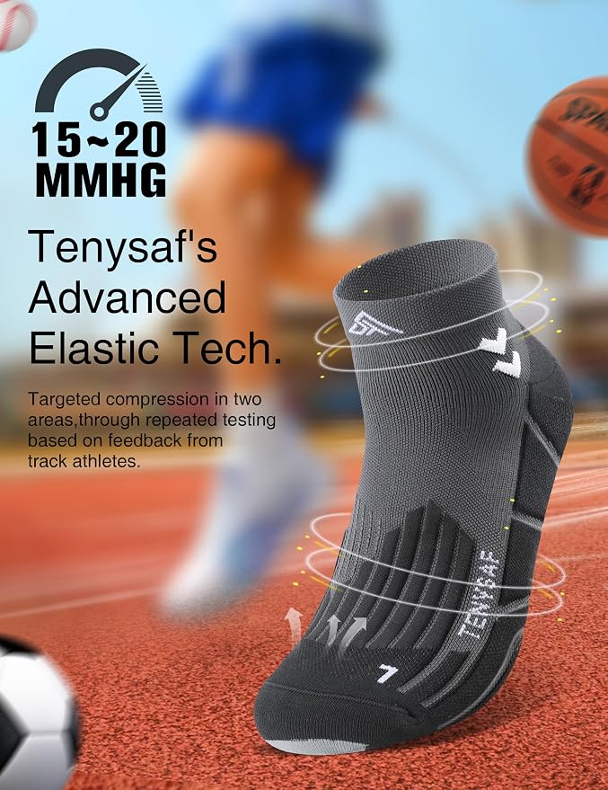 Compression Sport Running Socks: Athletic Socks