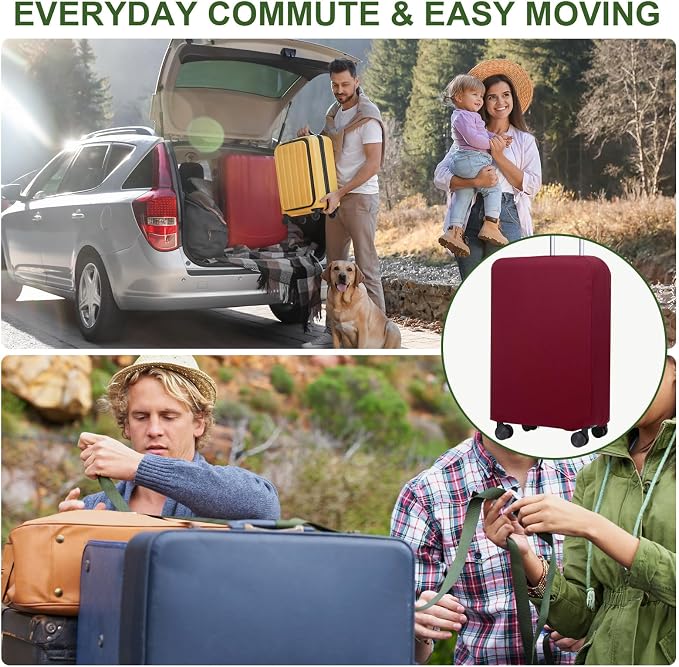 PATIKIL Luggage Cover, Suitcases Covers Elastic Carry on Cover Protector