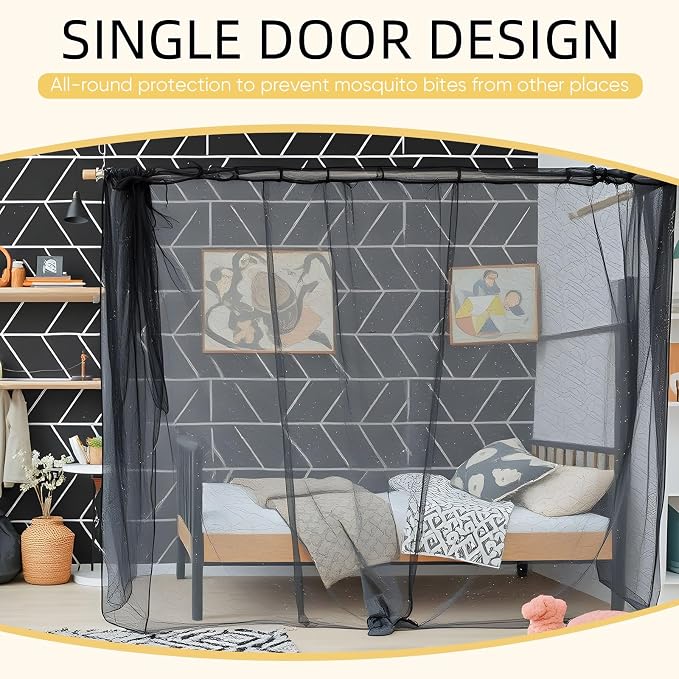 4 Corners Mosquito Net for Mosquiteros para Camas Bed Canopies Netting Bed