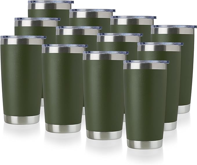 DOMICARE 20oz Stainless Steel Tumbler Bulk