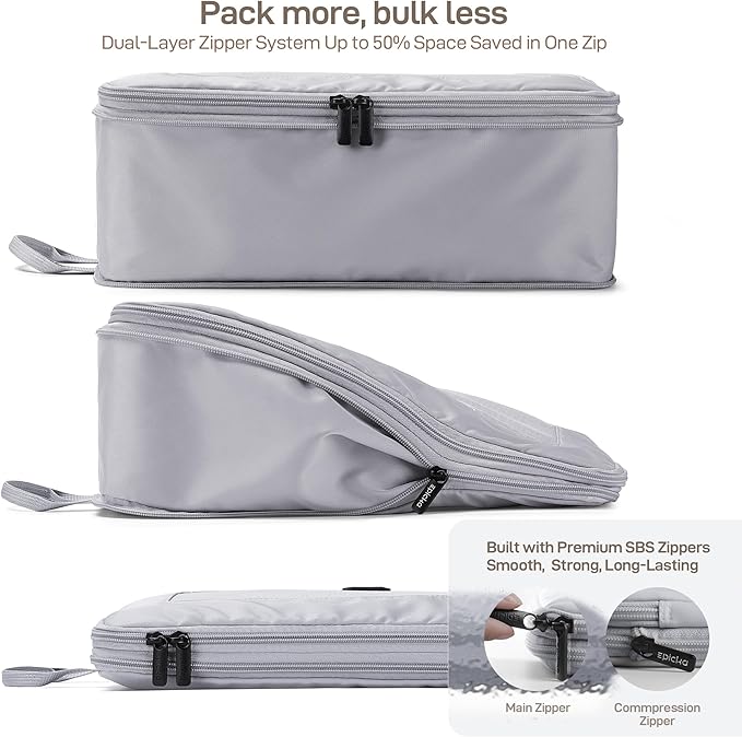 EPICKA TripCozy Compression Packing Cubes