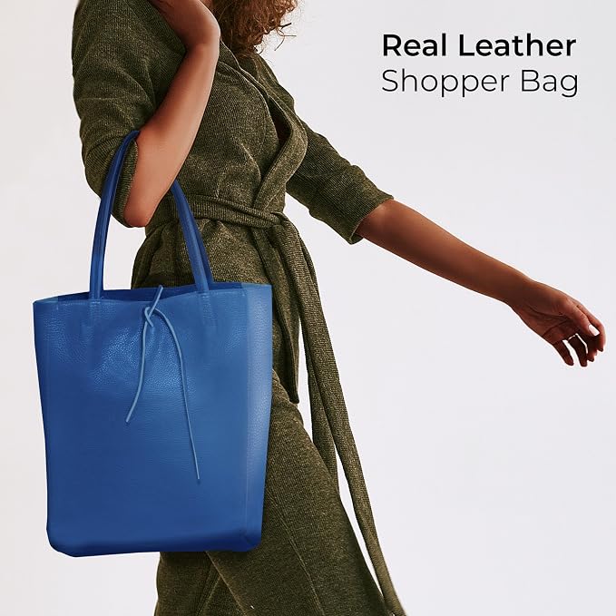 Italian Calf Leather Tote for Women