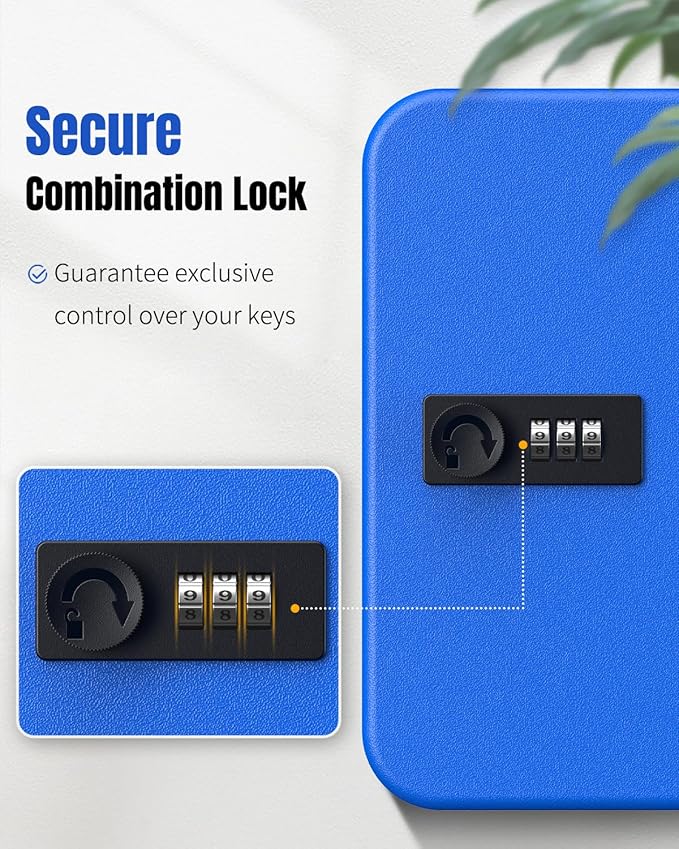 Uniclife 20 Keys Key Lock Box