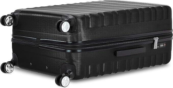 Amazon Basics 2 Piece Set With TSA Locks, Hardshell Suitcases With Four
