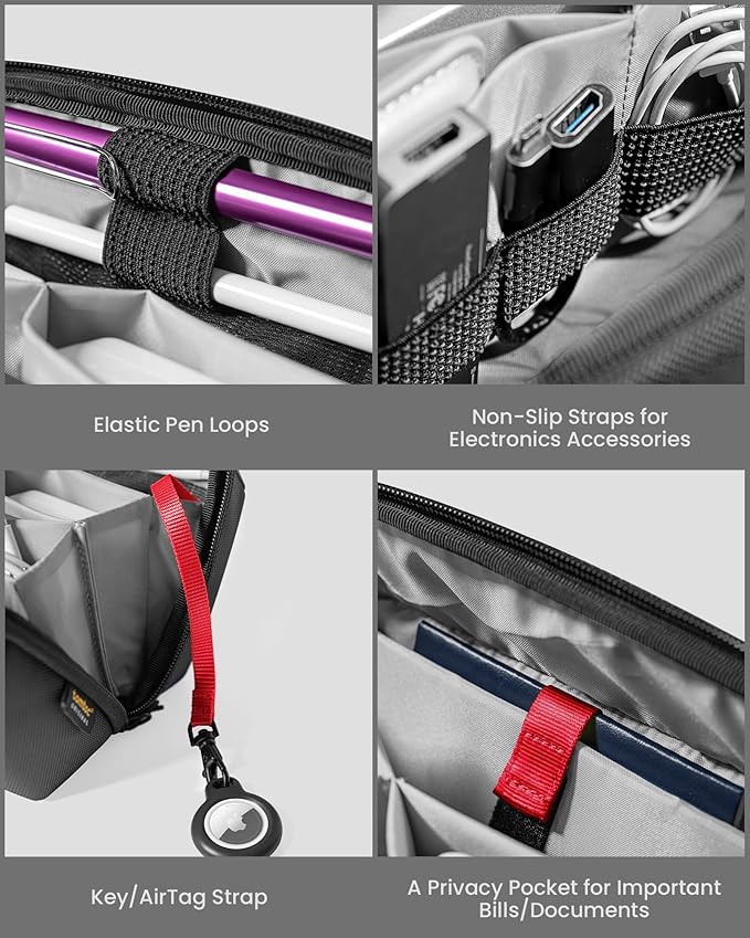 tomtoc Electronic Organizer Accessory Pouch
