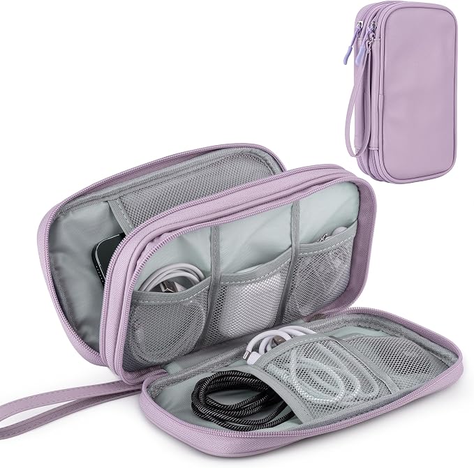 Leather Travel Electronic Organizer
