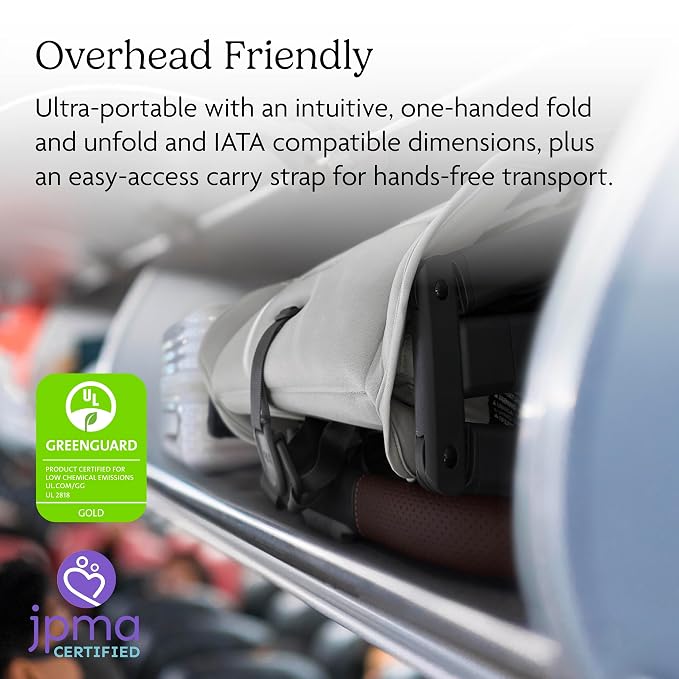 UPPAbaby Minu V3 Travel Stroller | Lightweight + Compact Design | One-Hand Fold