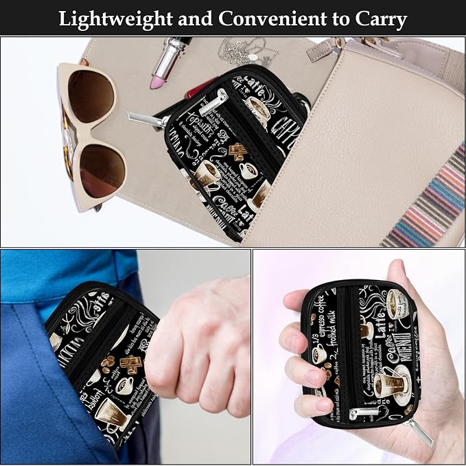Serfeymi Weekly Travel Pill Organizer Pill Case