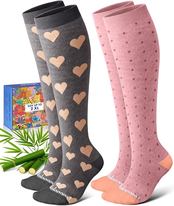 Bamboo Viscose Compression Socks