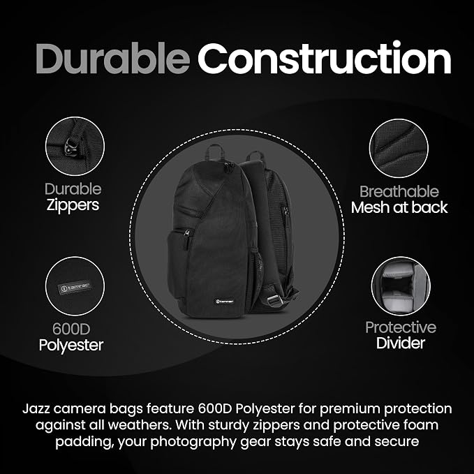 Tamrac Jazz 76 v2.0 Camera Sling Bag, Photography Backpack, Camera Case