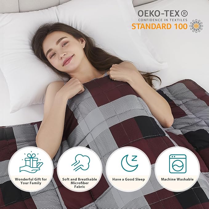 L'AGRATY Weighted Blanket