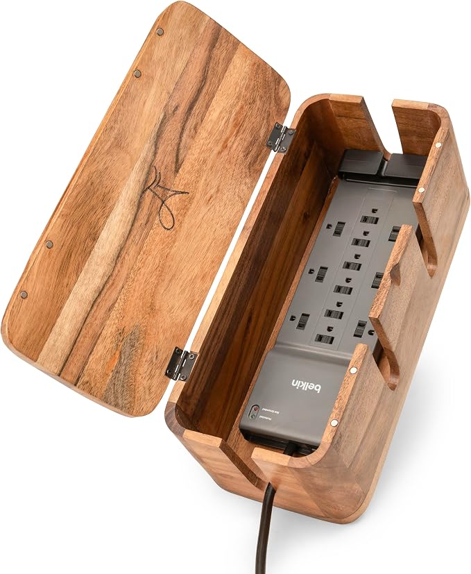 Cable Management Box & Cord Organizer- Cable Organizer