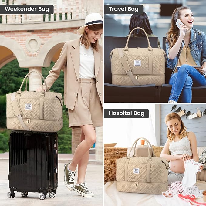 LOVEVOOK Travel Duffle Bag, Weekender Bags