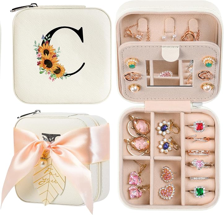 AYGXU Travel Jewelry Box for Women and Girls