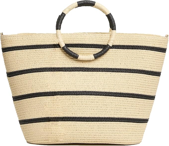 Beach Bags for Women Straw Tote Bag Summer Beach Bag Large Woven Straw Tote for