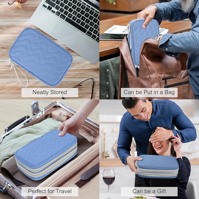 FYY Electronic Organizer, Large Travel Cable Organizer Bag Pouch Electronic