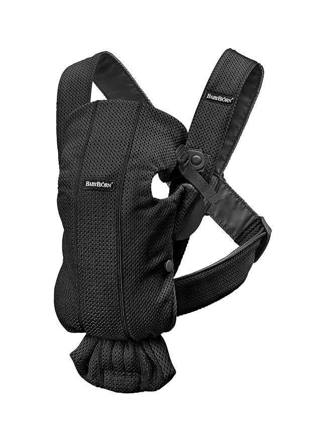 BabyBjörn Baby Carrier Mini, 3D Mesh | Newborn Carrier, Easy-to-Use