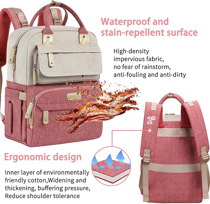 Diaper Bag Backpack, Baby Girl Diaper Bag, Large Diaper Bag Backpack Gift