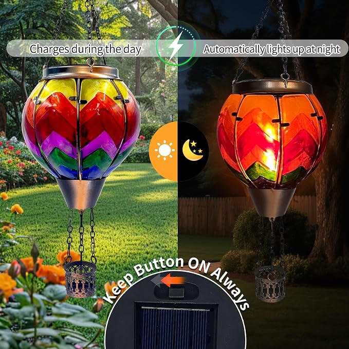 Hot Air Balloon Solar Lantern