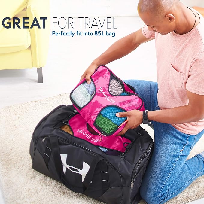 Travel Packing Cubes 5 pcs Luggage Organizer Set