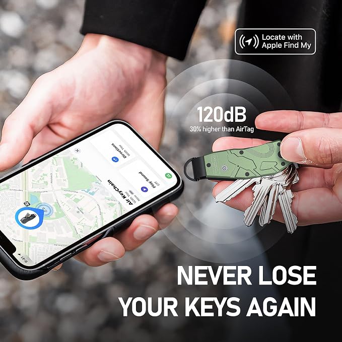 Zeeker Air Keychain, Key Organizer Works