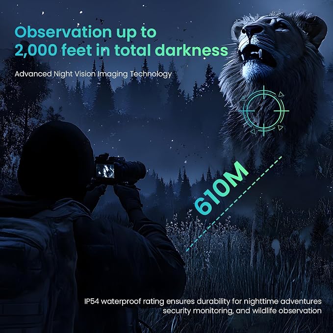 Night Vision Goggles, 4K Night Vision Binoculars